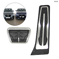 Σπορ πεντάλ αλουμινίου με αντιολισθητικό λάστιχο για BMW X1 X2 X3 X4 X5 X6 Series 1–7 – PD106